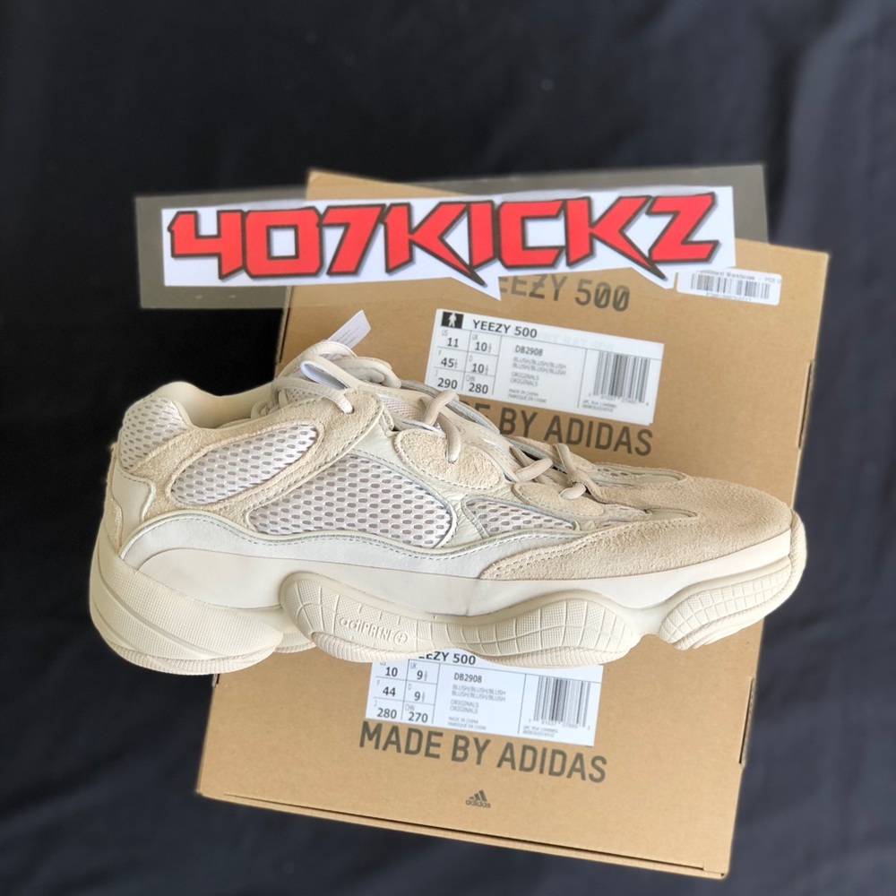 ADIDAS YEEZY 500 BLUSH DB2980 - Picture 3 of 8